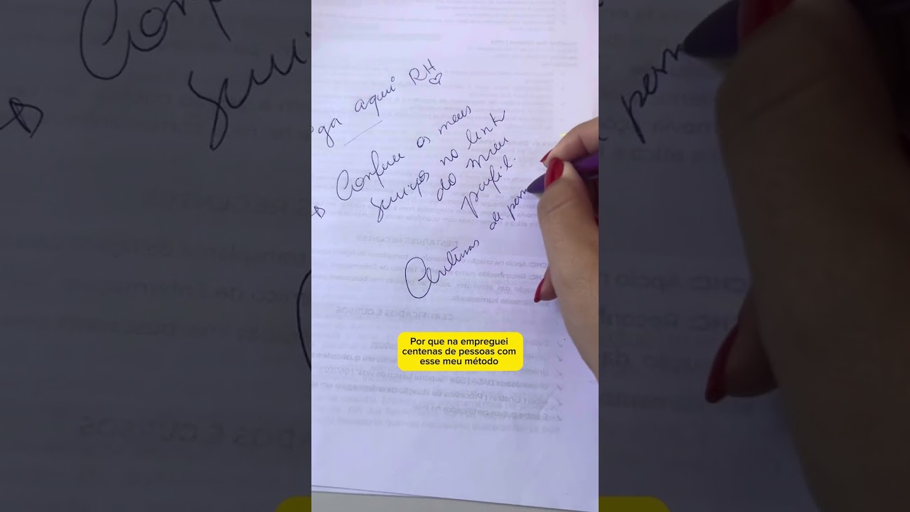 Como colocar destaques e reconhecimento no currículo