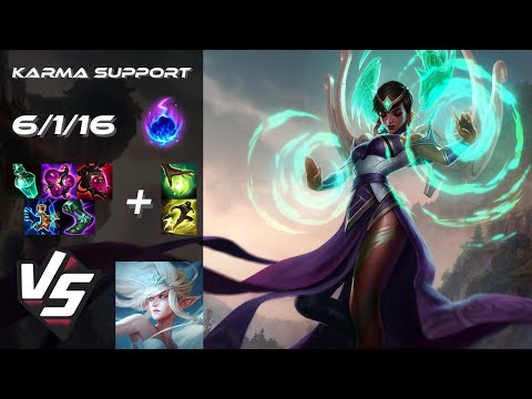 SUPPORT Karma vs Janna - NA Challenger Patch 25.S2.1