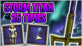 I Did Storm Titan 25 Times In Wizard101 And This Is What I Got...