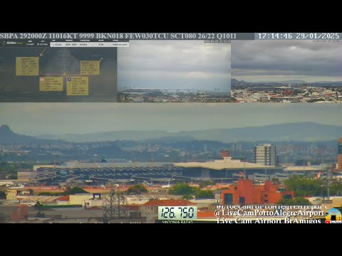 Salgado Filho Airport live cam