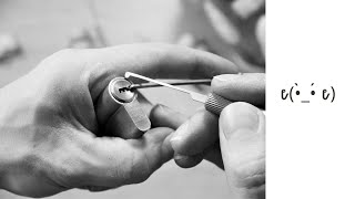 Lockpicking: Wie hart ist das Öffnen eines Bohrmuldenschlosses ?(BETOY Schließzylinder) - Mosch