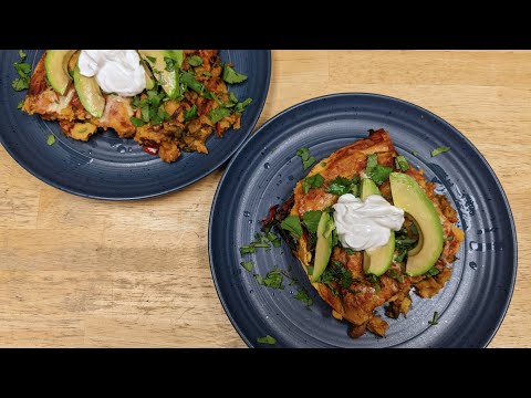 Cooking the Harvest: Swiss Chard Enchiladas