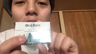 ECOZROニコチンゼロのフレーバー吸ってみました。