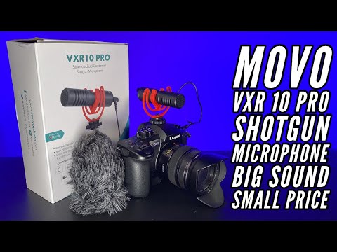 Movo VXR10 Pro Super Cardioid Condenser Shotgun Microphone