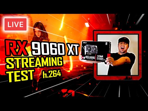 🔴 RX 9060 XT + Single PC Stream = SMOOTH?!! (LIVE Test & Gameplay!) 😱🚀💥