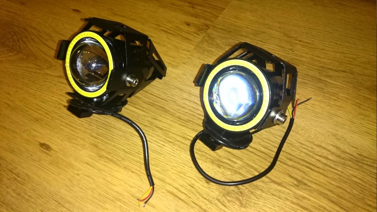 U7 Led Lamp Halogeny motocyklowe 125 W 3000LM