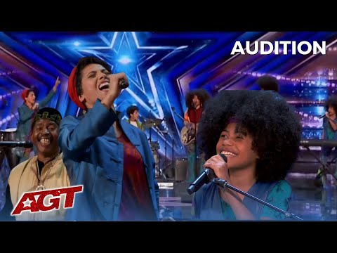 The Curtis Family C-Notes THROWS IT DOWN With Their America's Got Talent Audition!
