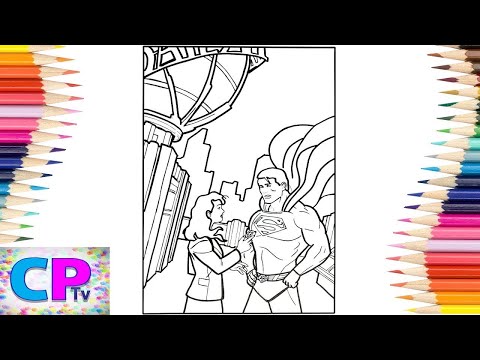 Superman Coloring Pages/Superman and Lois Lane/Janji - Together (Feat. Vivien) [NCS Release]