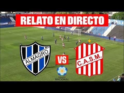 🔴 EN VIVO: Almagro vs San Martín de Tucumán ⚽ Fecha 2, Zona B, Primera Nacional 2026.