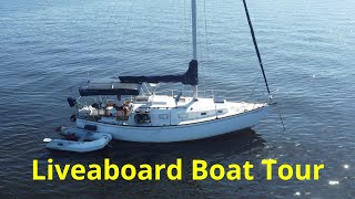 Download lagu Tour of my Self Sufficient Liveaboard Sailboat  in Florida Ep.2 mp3