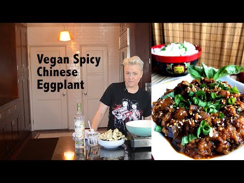 DDD Ep. #120 - Spicy Vegan Chinese Eggplant - Better Than Take-Out!