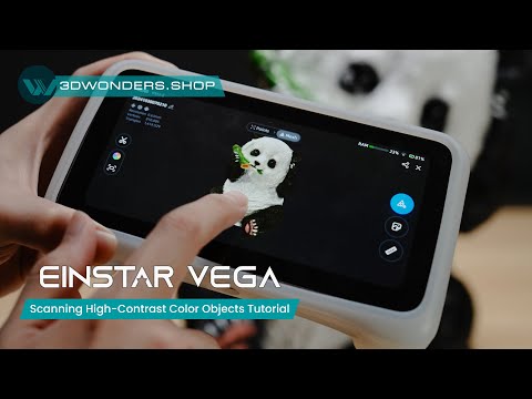 Einstar Vega - Scanning High-Contrast Color Objects Tutorial