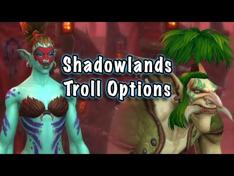Shadowlands Troll Customization Options
