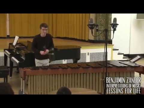 Beethoven: Six Bagatelles - no. 1 performed on marimba (Benjamin Zander - Interpretation Class)