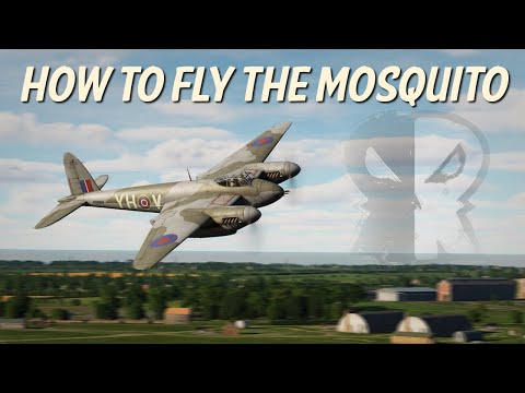 DCS Mosquito Tutorial - Startup, Takeoff, Landing
