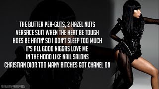 Nicki Minaj - It&#39;s My Party (Lyrics - Video)