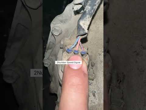 Toyota vehicle speed sensor wiring daigram #shorts
