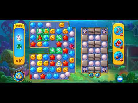 Fishdom level 9599 no boosters フィッシュダム ノーマル