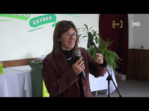 CAROLINA HORNES, PRESIDENTA JUNTA DPTAL, LANZAMIENTO EN RAFAEL PERAZZA,RECICLAJE DE ACEITE DE COCINA