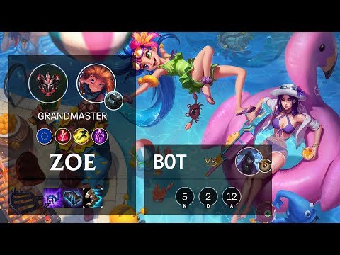 Zoe Bot vs Aphelios - EUW Grandmaster Patch 10.6