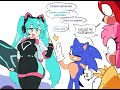 Sonic Fails To Rizz Rouge And Gets Dug In By Amy