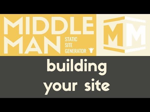 Building Your Site | Middleman Static Site Generator | Tutorial 17