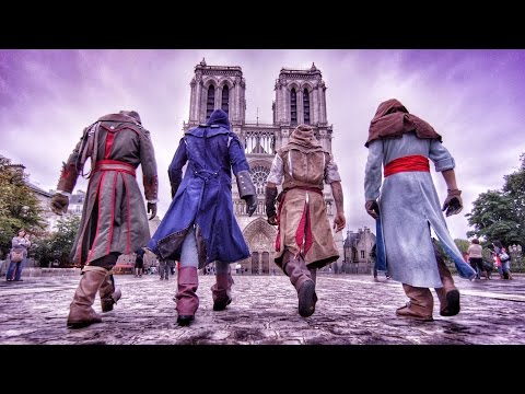 ⁣Assassin's Creed Unity Meets Parkour in Real Life