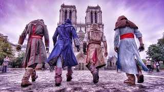 Assassins Creed Unity Meets Parkour in Real Life -