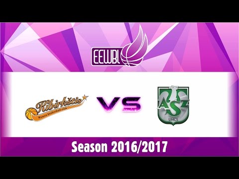 Kibirkstis Vilnius vs AZS UMCS Lublin - EEWBL 23.09.16. Riga