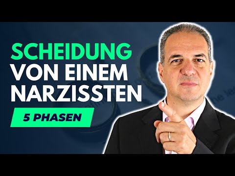 So verläuft die Scheidung von einem Narzissten ab (5 Phasen)