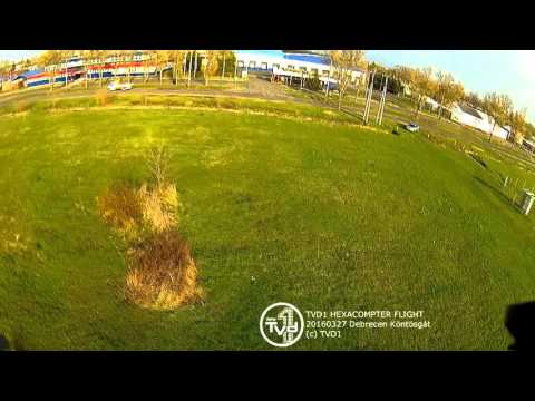 TVD1 - HEXACOPTER VIDEO - Debrecen Köntösgát