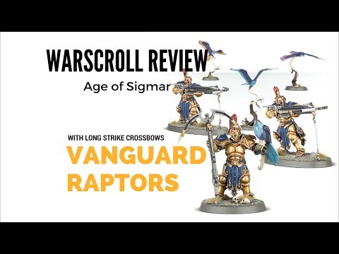 Age of Sigmar Vanguard Raptors Warscroll Review