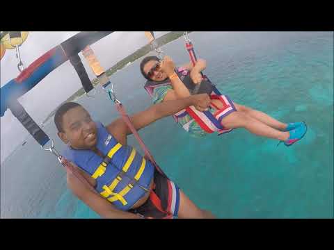 Parasail em San Andrés- Colômbia