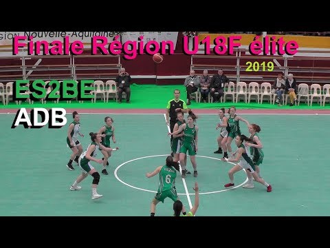 Finale Région U18F Elite - Elan Sportif Boé vs ADB