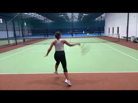 College tennis recruiting video USA Naomi