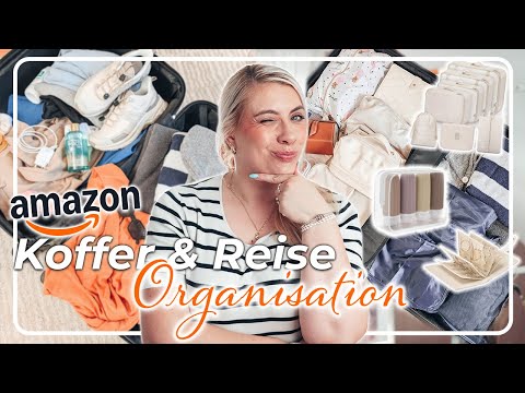 Koffer packen ohne Stress: Mein System für einen organisierten Urlaub🧳 Amazon Travel Must Haves