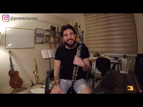 Pratik Klarnet - Çiftetelli Sol Klarnet Yakın Çekim