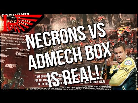 Warhammer 40,000 FORGEBANE: Necrons Vs Adeptus Mechanicus Box Is REAL! IT'S ROBOT WARS
