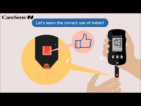 Right Way of Using CareSens® Blood Glucose Meter