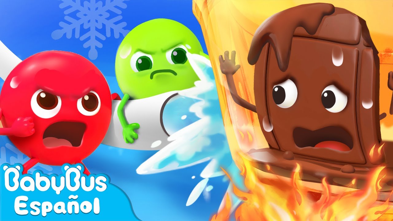 Equipo de Rescate de Caramelos Coloridos | Dibujos Animados | Aprende Colores | BabyBus Español