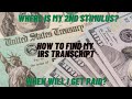 Where is my Stimulus Check - Irs Transcripts - How To Where is my Stimulus Check - Irs Transcripts - How To