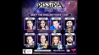 DISSIDIA FINAL FANTASY NT: Behind the English voicecast
