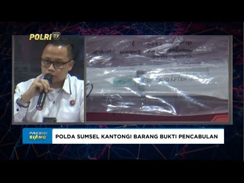 POLDA SUMSEL UNGKAP KASUS TINDAK PIDANA ASUSILA