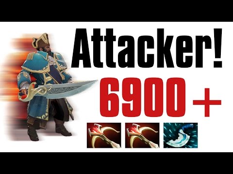 Attacker! Kunkka 6900+ Ranked Gameplay - vol #3