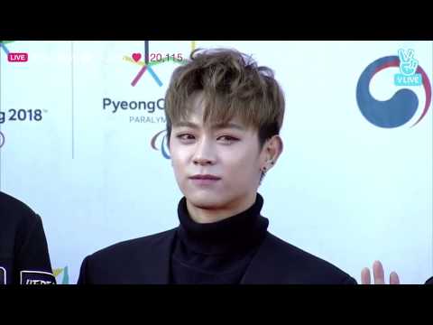 171104 Dream concert in 평창 red carpet HALO 헤일로 cut