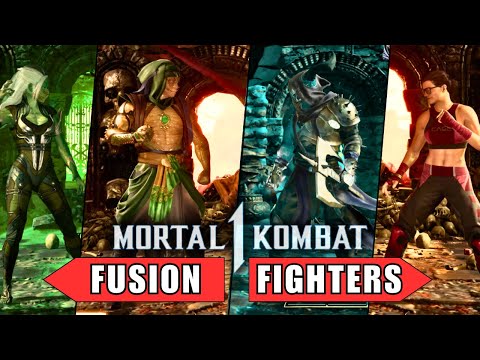Losing To Every Fusion Fighter In Mortal Kombat 1 Story Mode || Kreate A Fighters