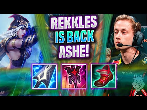 REKKLES BRINGS BACK ASHE! - KC Rekkles Plays Ashe ADC vs Kalista! | Season 2022