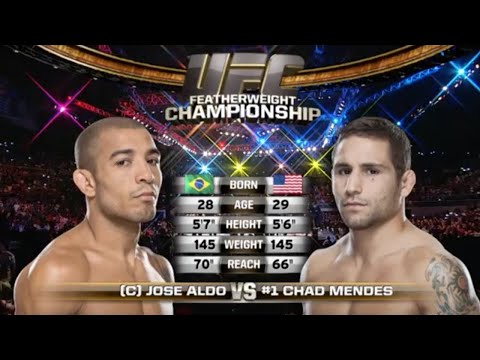 Free Fight: Jose Aldo vs Chad Mendes 2 | UFC 179, 2014