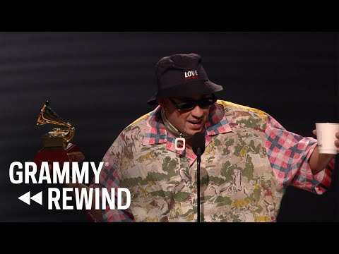 Watch Bad Bunny Win His First-Ever Latin GRAMMY Award | GRAMMY Rewind