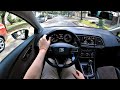 2015 Seat Leon X Perience Connect 1 6l 110HP 4K POV Test Drive Fuel Consumption Check